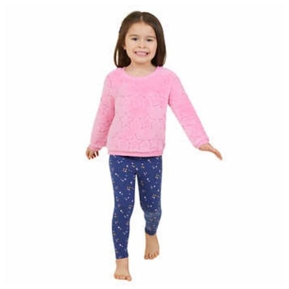 BCBG Girls Plush Kids' Shirts & Pants 3-piece Set Size 5 - Picture 4 of 8